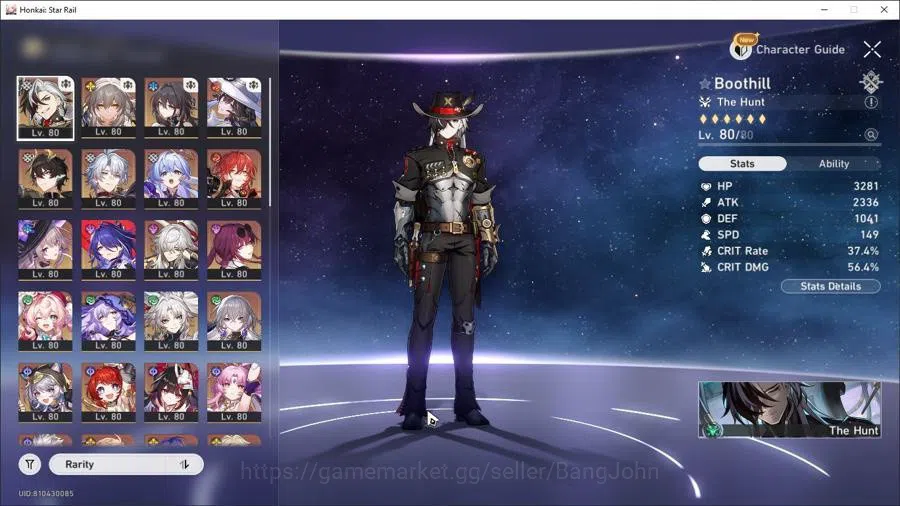 Honkai Star Rail Accounts ASIA TL70|Acheron E1S1|Ruan Mei E2|Dahlia E1|Phain image 4
