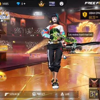 Free Fire Accounts Indo|MP5 Platinum Divin Lv7,AK47 Draco,SCAR Megalodon|M1887 Emerald,Katana Frostfire Etc|485 Vault 180