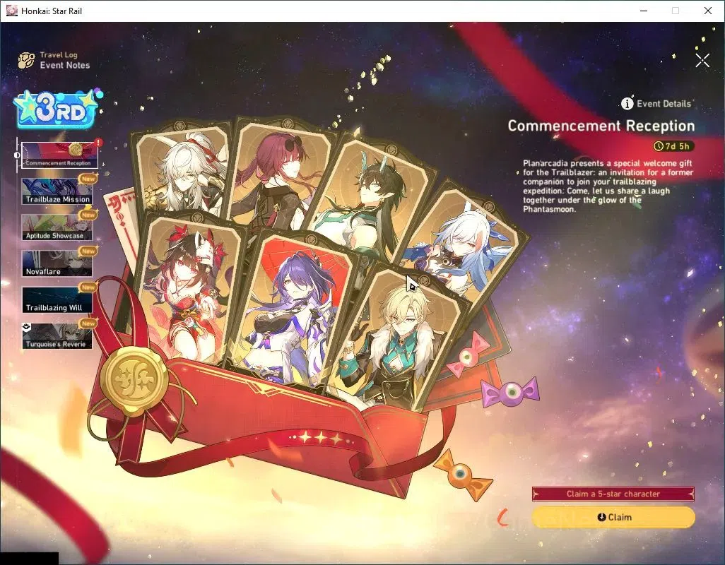 Honkai Star Rail Accounts Asia | TL 3 | Selector B5 ON + 1 Golden Companion  image 10