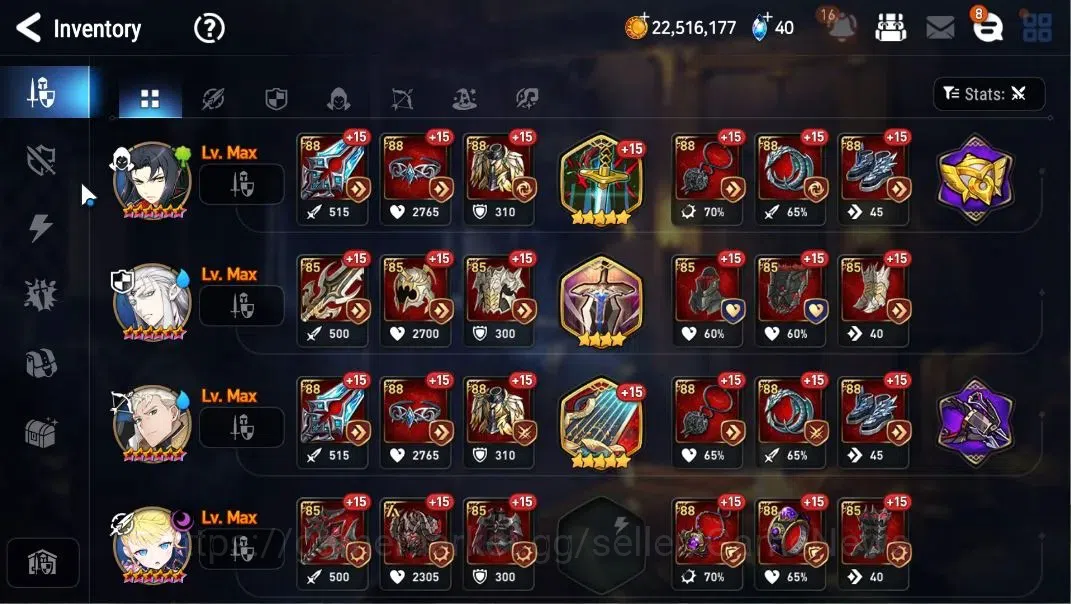 Epic Seven Accounts GLOBAL Unverif|NewEra|10 ML(Salome,LOTScales,BArun image 17