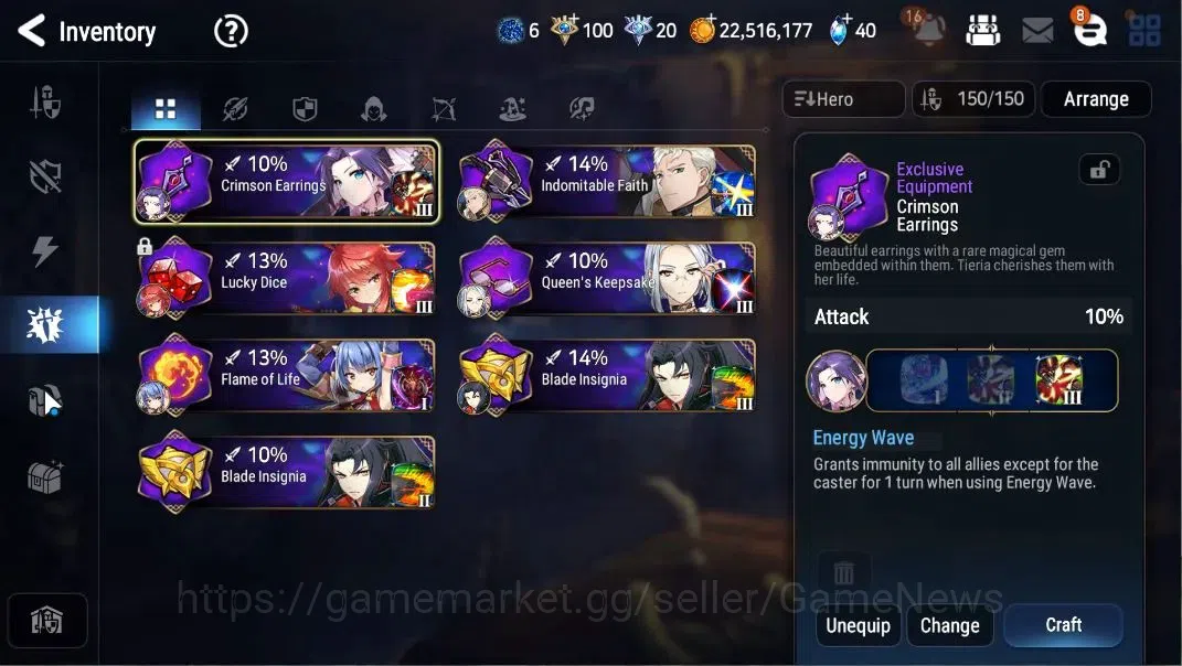Epic Seven Accounts GLOBAL Unverif|NewEra|10 ML(Salome,LOTScales,BArun image 20