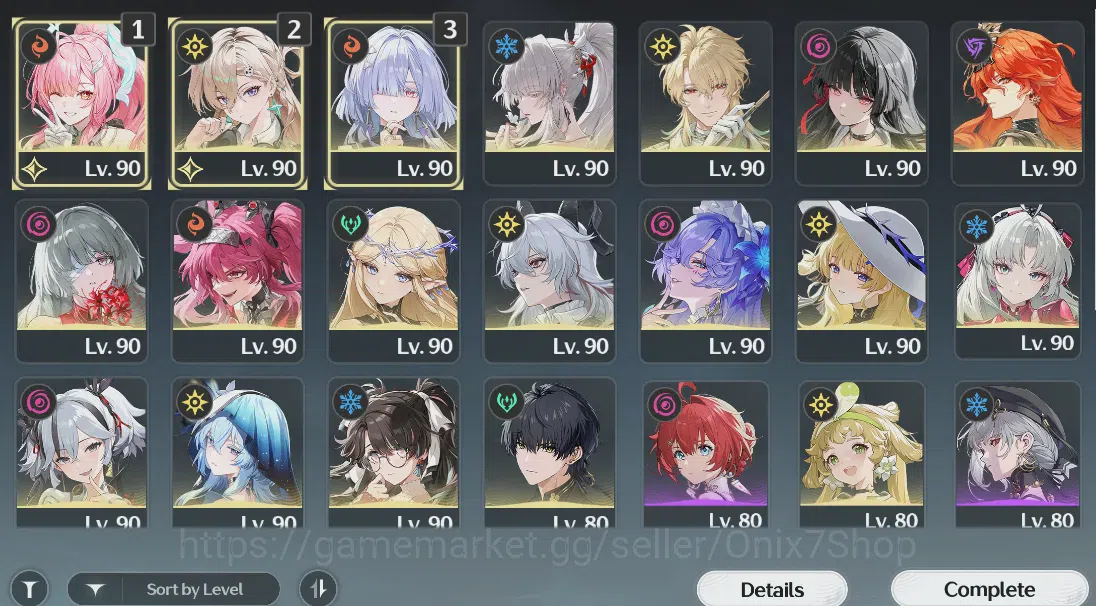 Wuthering Waves Accounts SEA | UL 80 | 17 Limited |Hiyuki,Aemeth,Lynae,Luuk image 5