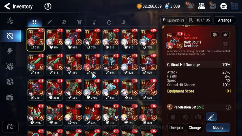 Epic Seven Accounts High-End ASIA|Unverif|14 ML[Boss Arunka,BSHwayoung,LH Cermia,Etc]+Setsuka,AFS Flan,Etc|Bles+POH ON|3K 11