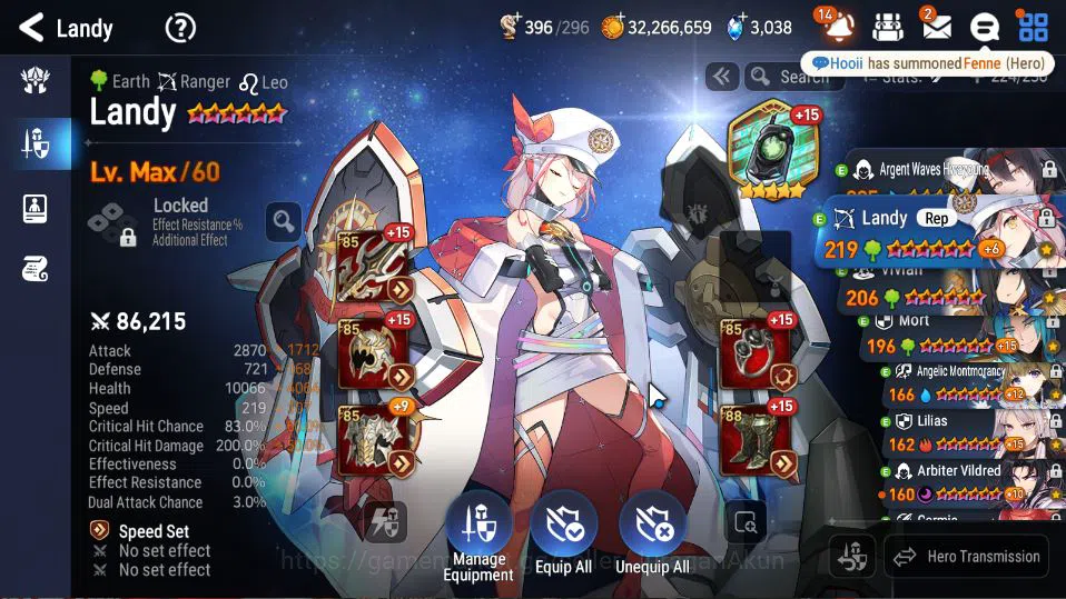 Epic Seven Accounts High-End ASIA|Unverif|14 ML[Boss Arunka,BSHwayoung,LH Cermia,Etc]+Setsuka,AFS Flan,Etc|Bles+POH ON|3K 15