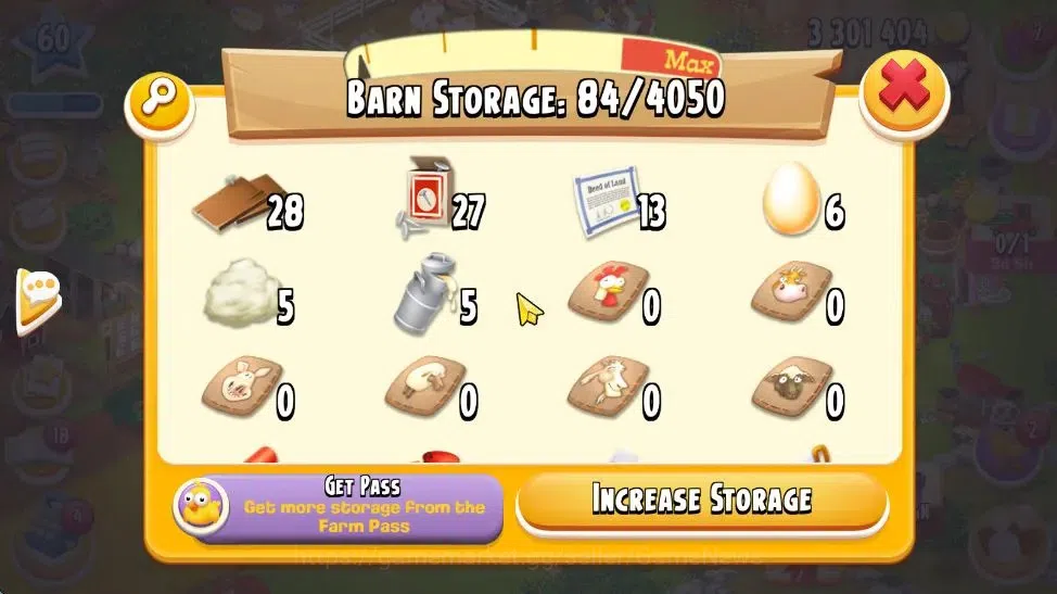 Hay Day Accounts Lvl 60 | Silo Storage 1050 + Barn Storage 4050 + 3 image 11