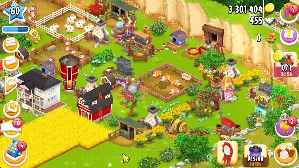 Hay Day Accounts Lvl 60 | Silo Storage 1050 + Barn Storage 4050 + 3 image 2