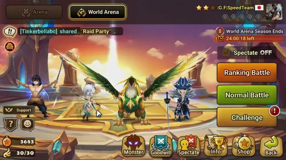 Summoners War: Sky Arena Accounts End-Game GLOBAL Lv100|2 LD[Xiana,Eludia]|55 Total NB5[Leo,Shi Hou,Oliver,Etc]+105 14