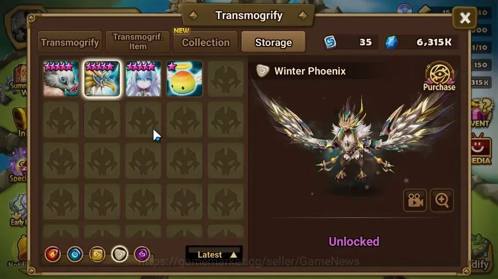 Summoners War: Sky Arena Accounts End-Game GLOBAL Lv100|2 LD[Xiana,Eludia]|55 Total NB5[Leo,Shi Hou,Oliver,Etc]+105 16