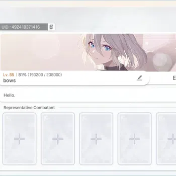 Chaos Zero Nightmare Accounts Global|Lv. 55|9 SSR [Arabella EM4]Sign,Veronica,Kayron,Hugo,Mei