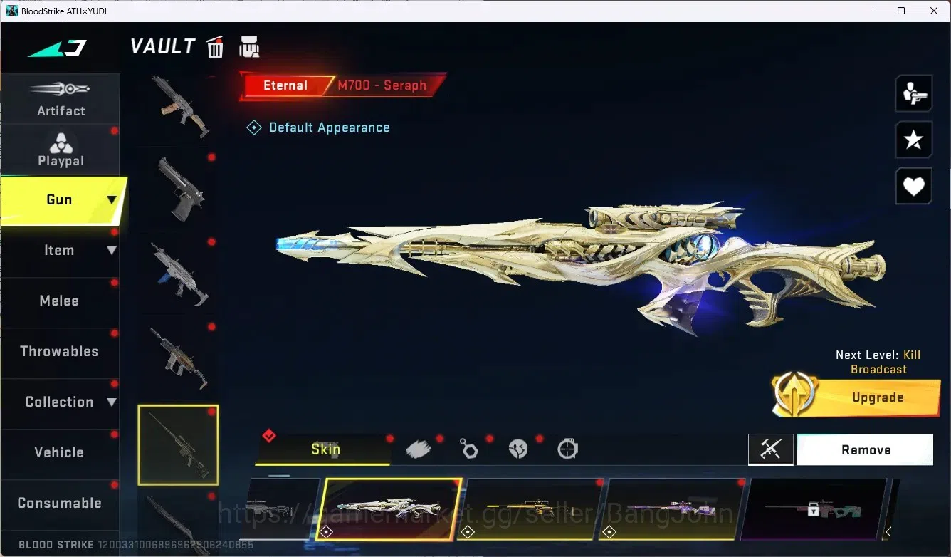 Blood Strike Accounts ASIA|3 Ultra Melee[Lightblade,Axe,Shuriken]|5 Eter image 10