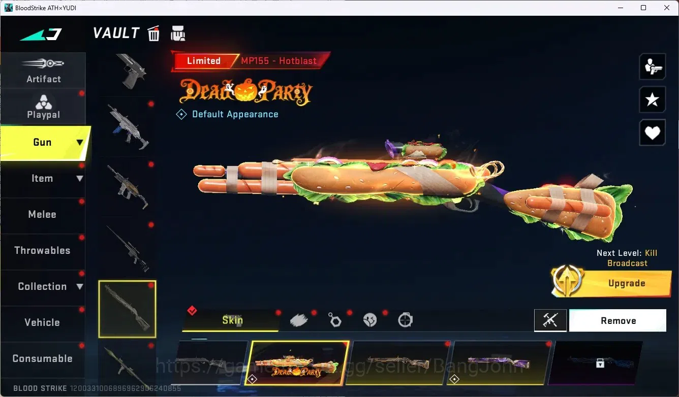 Blood Strike Accounts ASIA|3 Ultra Melee[Lightblade,Axe,Shuriken]|5 Eter image 11