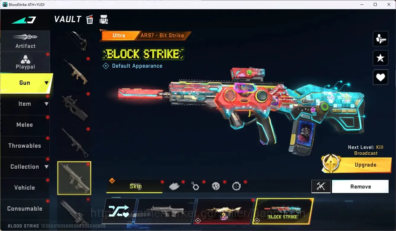 Blood Strike Accounts ASIA|3 Ultra Melee[Lightblade,Axe,Shuriken]|5 Eter image 14