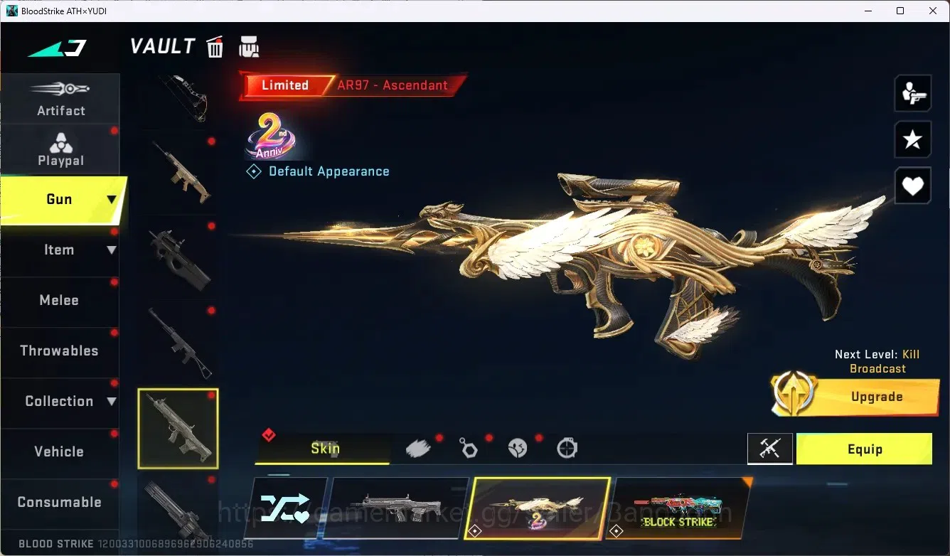 Blood Strike Accounts ASIA|3 Ultra Melee[Lightblade,Axe,Shuriken]|5 Eter image 15