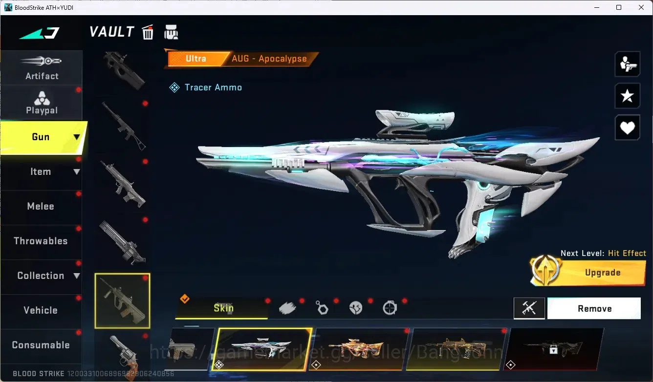 Blood Strike Accounts ASIA|3 Ultra Melee[Lightblade,Axe,Shuriken]|5 Eter image 16