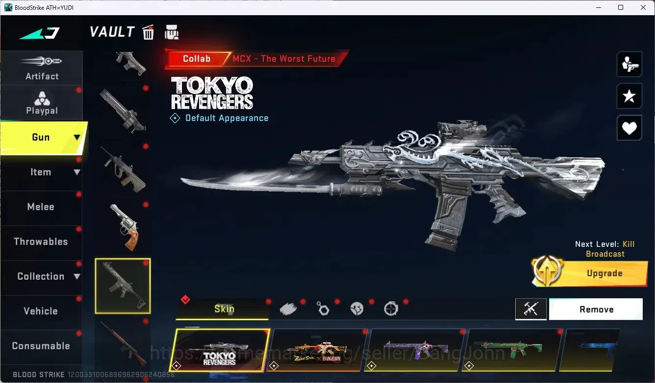 Blood Strike Accounts ASIA|3 Ultra Melee[Lightblade,Axe,Shuriken]|5 Eter image 18