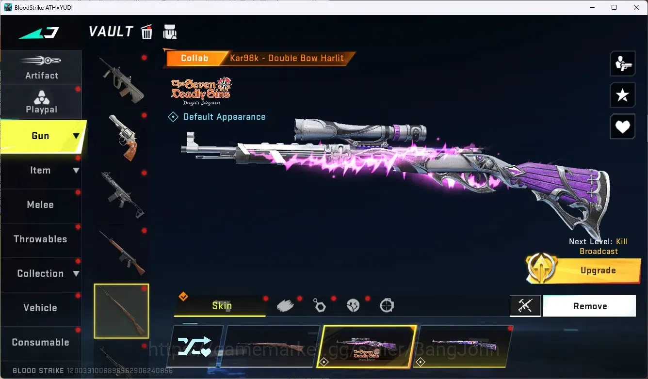Blood Strike Accounts ASIA|3 Ultra Melee[Lightblade,Axe,Shuriken]|5 Eter image 20