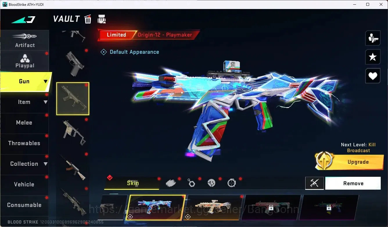Blood Strike Accounts ASIA|3 Ultra Melee[Lightblade,Axe,Shuriken]|5 Eter image 3