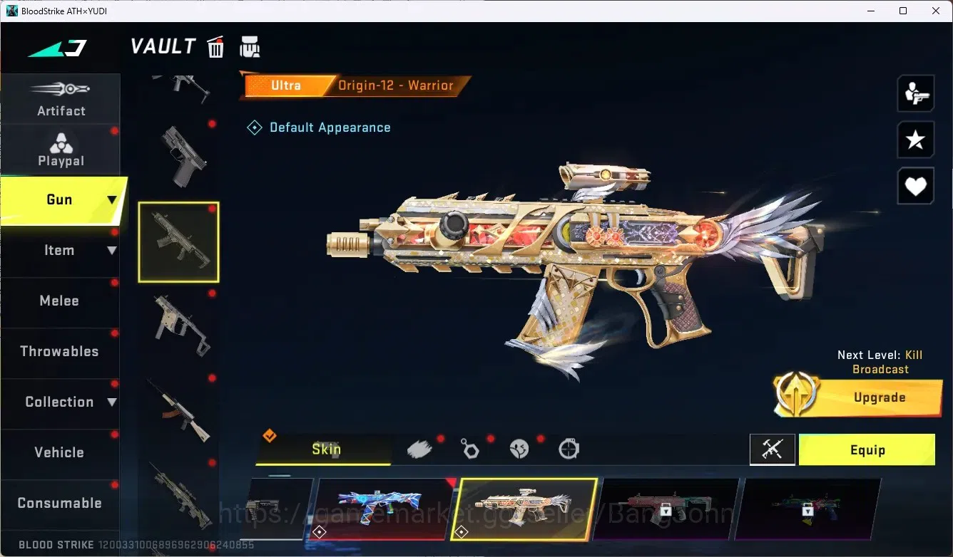 Blood Strike Accounts ASIA|3 Ultra Melee[Lightblade,Axe,Shuriken]|5 Eter image 4