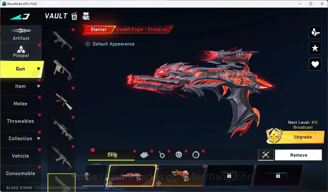 Blood Strike Accounts ASIA|3 Ultra Melee[Lightblade,Axe,Shuriken]|5 Eter image 7