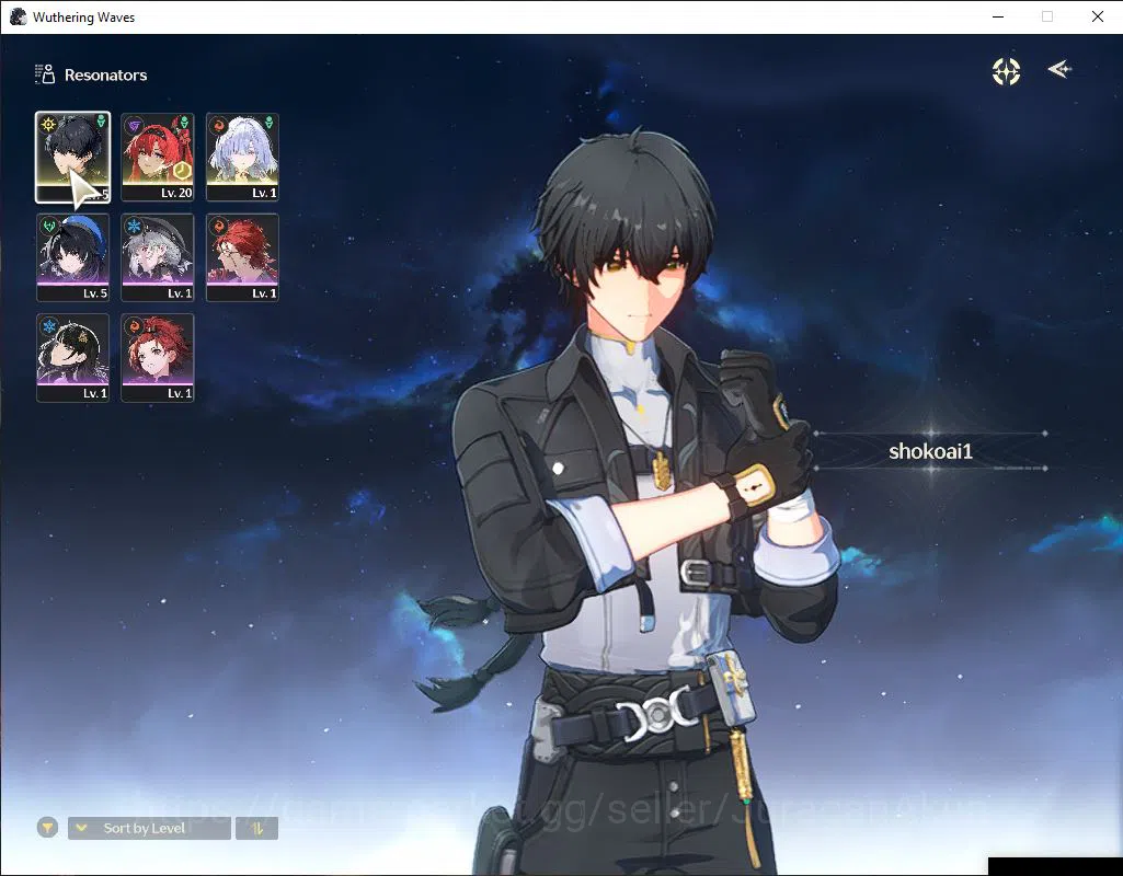 Wuthering Waves Accounts Starter SEA | UL 9 | Fresh Starter | 1 Limited | Mornye | DB Lv1 | Male MC | Log Kuro | Check SS 2
