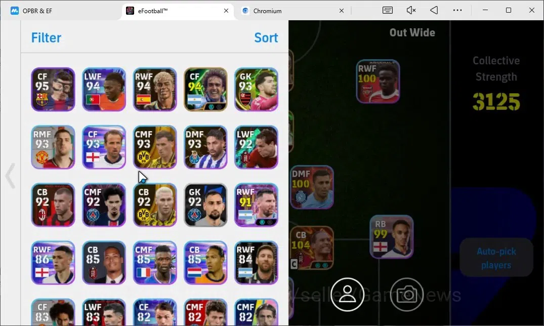eFootball Accounts Android|Big Time Virgil Van Dijk,Show Time Marcus  image 2