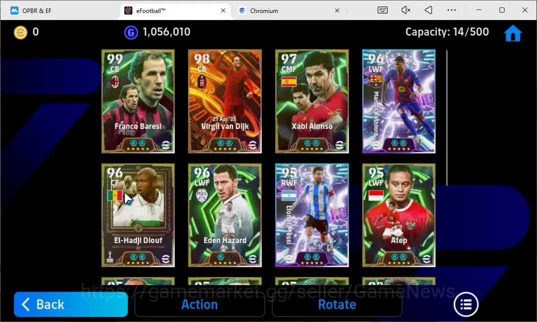 eFootball Accounts Android|Big Time Virgil Van Dijk,Show Time Marcus image 6