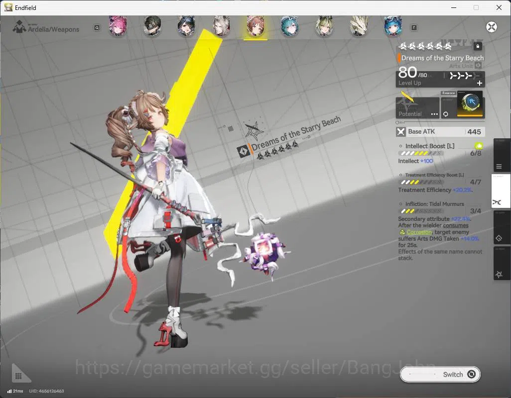 Arknights: Endfield Accounts ASIA | LVL 58 | levatain sign, gilberta sign, Yvon image 10