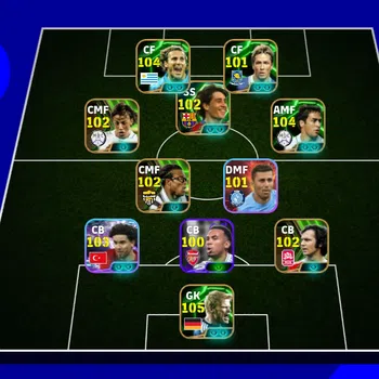 eFootball Accounts Legends & Iconic Players EFOOTBALL 2026 | EDGAR DAVIDS, BOJAN KIRC, OLIVER KAHN OLD, GUTI, D FORLAND, 7