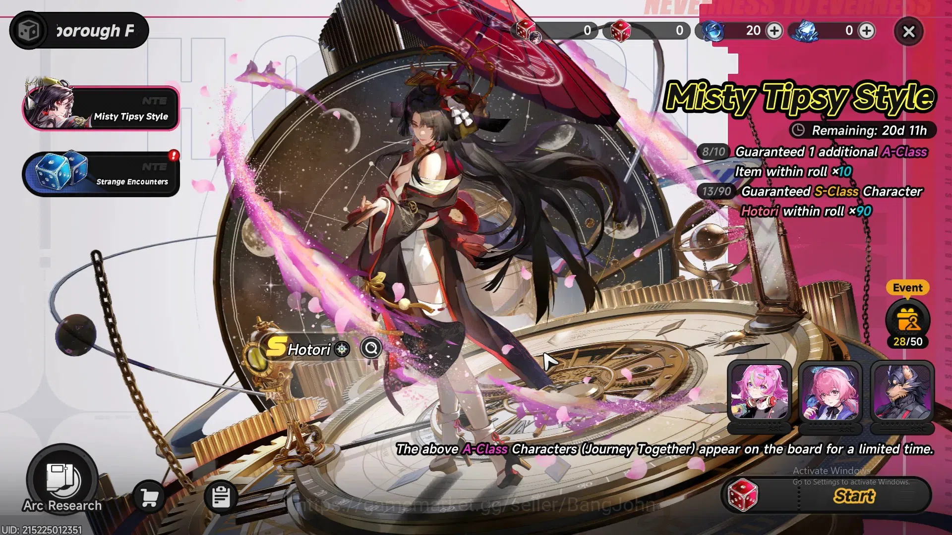 Neverness to Everness Accounts EU | Starter Lv 3 | 1 SSR + 6 SR + 1 SSR Selector  image 3