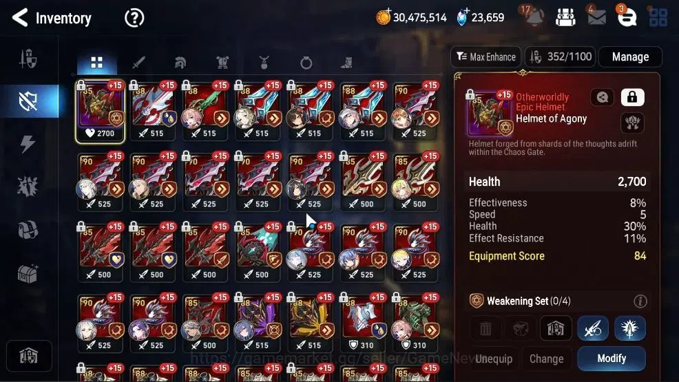 Epic Seven Accounts GLOBAL UnVerif|14 ML(Rhiana&Luciel,LOTScales,HarSe image 16