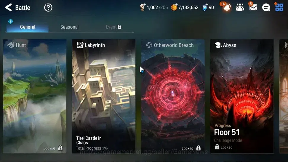 Epic Seven Accounts High-End Global Unverif|2 ML(Eternal W Ludwig, Requiem Roana)+Ab Fumyr,Setsuka,Fenne,Etc|PoH ON|Abyss F 13
