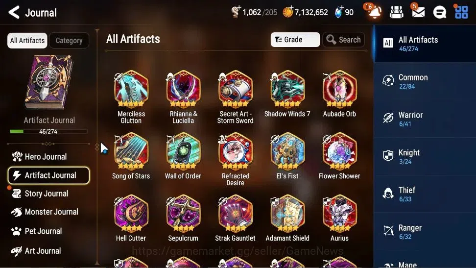 Epic Seven Accounts High-End Global Unverif|2 ML(Eternal W Ludwig, Requiem Roana)+Ab Fumyr,Setsuka,Fenne,Etc|PoH ON|Abyss F 6