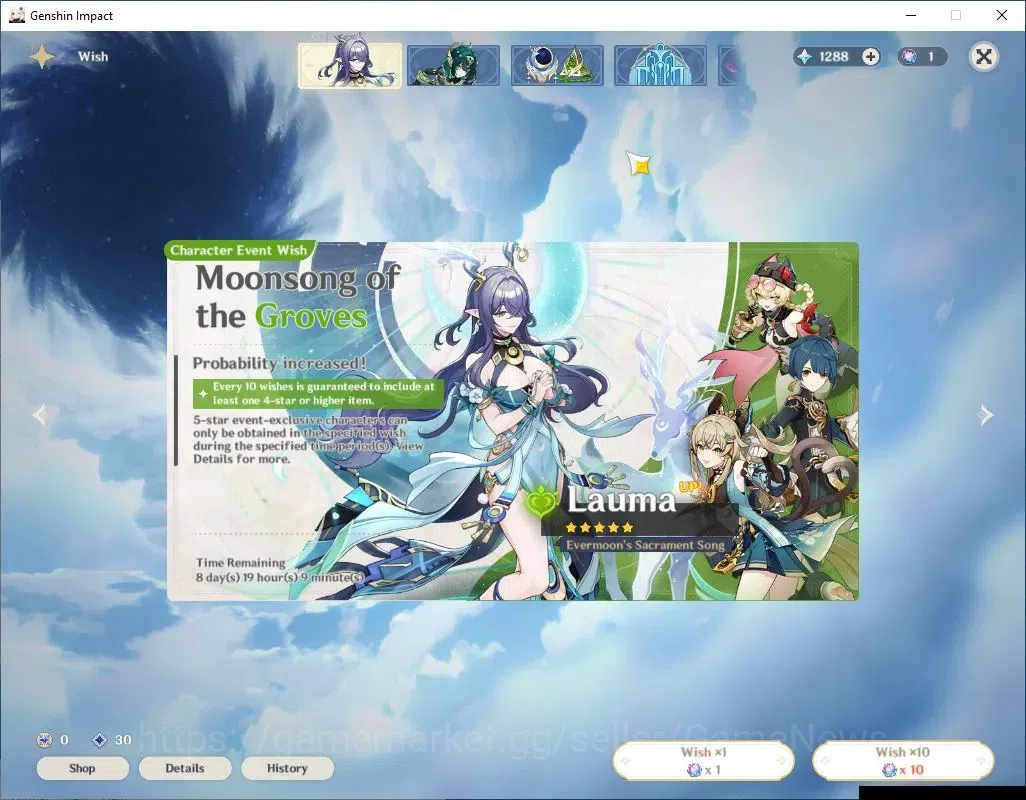 Genshin Impact Accounts ASIA|AR 55|3 Limited+1(*5Weapon)|Mavuika,Arlecchin image 12