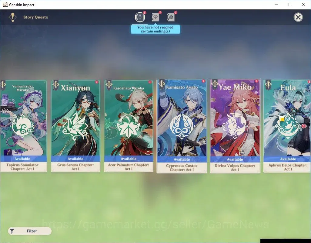 Genshin Impact Accounts ASIA|AR 55|3 Limited+1(*5Weapon)|Mavuika,Arlecchin image 15