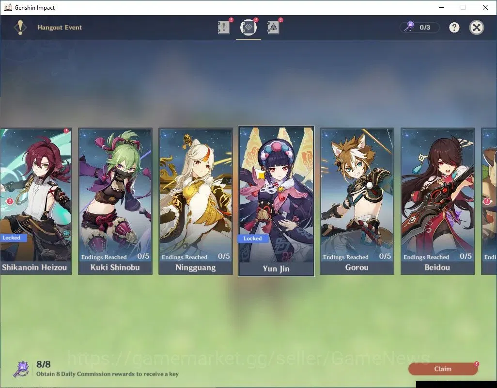 Genshin Impact Accounts ASIA|AR 55|3 Limited+1(*5Weapon)|Mavuika,Arlecchin image 17