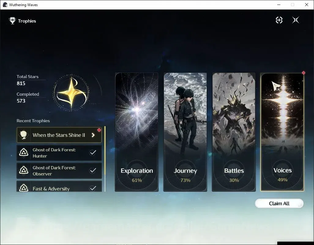 Wuthering Waves Accounts Starter NA |UL 49|4 Limited| (Yangyang:Xuanling,Lynae,Luuk Herssen)+Sign,Rebecca |DB Lvl 29|MC 9
