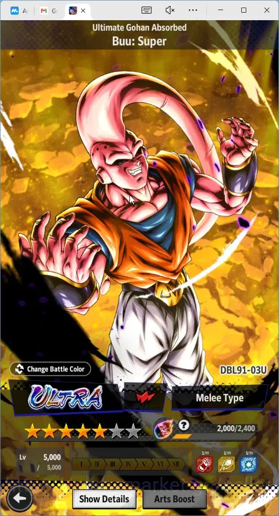 Dragon Ball Legends Accounts High-End Global |Lvl 154|17M Total Power|57 CC|3 LR|5 UL|LR Trunks&Gohan,SSG Shallet,Broly 12