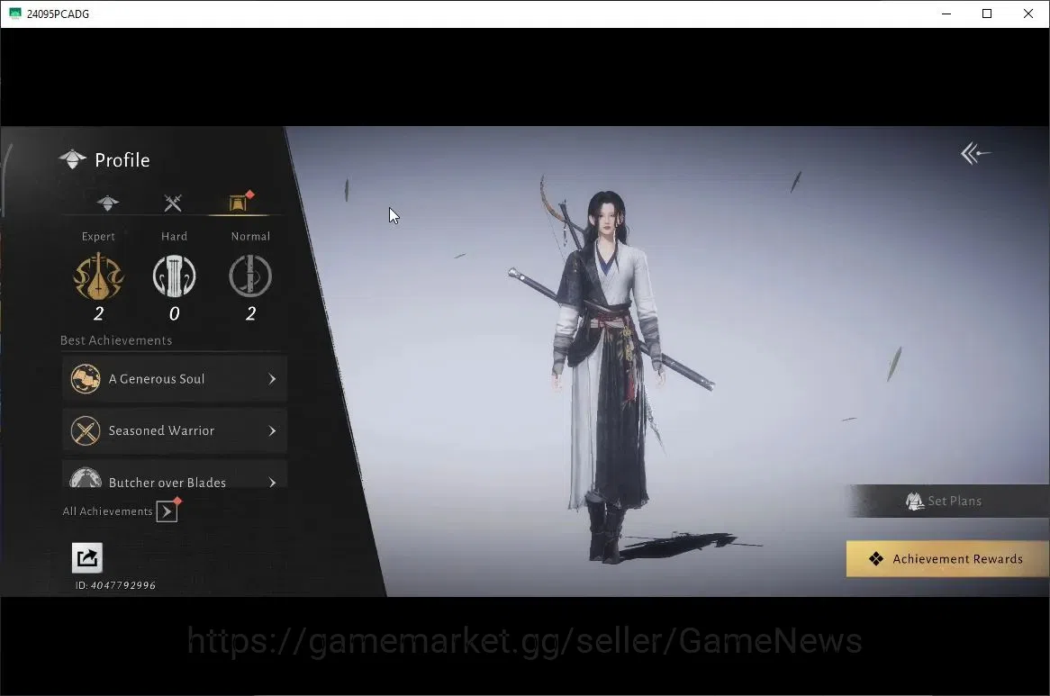 Where Winds Meet Accounts GLOBAL|Lv 5|GS 3682|1 Harmonic Core|Nameless Sword image 4