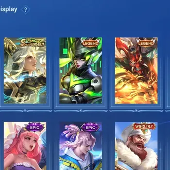 Honor of Kings Accounts Rare Skin Global|111H 74S|Sanxingdui|2 Legend|LNY 2024|6 Epic|4 Worldly|1 Event Exclusive|9