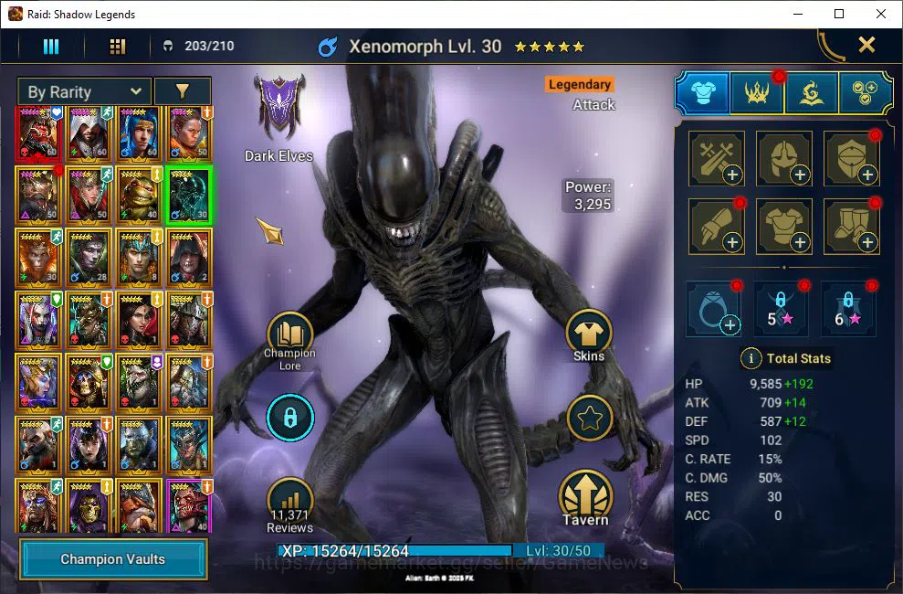 Raid: Shadow Legends Accounts Lv33 511K Power|1 Mythic(Ash'ner Dragonsoul)+26 Le image 7