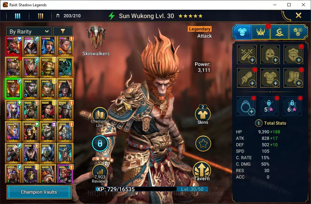 Raid: Shadow Legends Accounts Lv33 511K Power|1 Mythic(Ash'ner Dragonsoul)+26 Le image 8