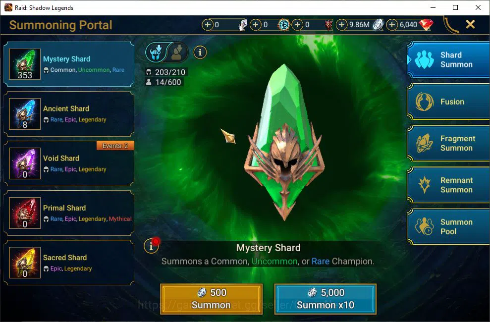 Raid: Shadow Legends Accounts Lv33 511K Power|1 Mythic(Ash'ner Dragonsoul)+26 Le image 16