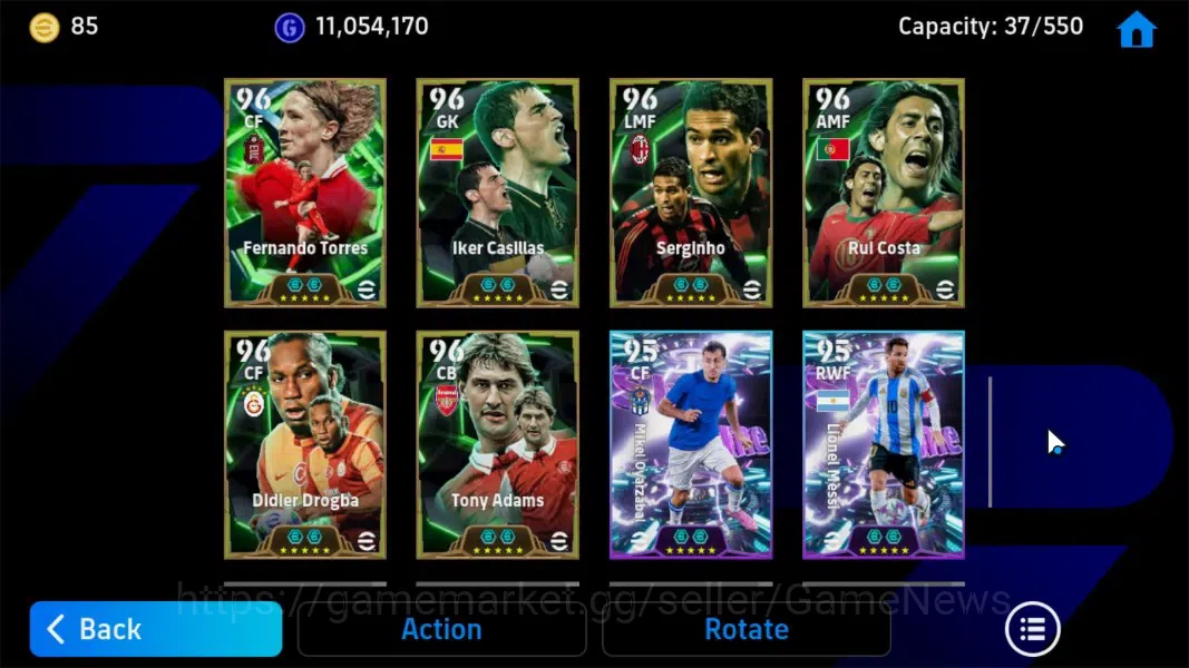 eFootball Accounts Android|3 Big Time Ronaldinho Gaucho,Frank Lampard image 11