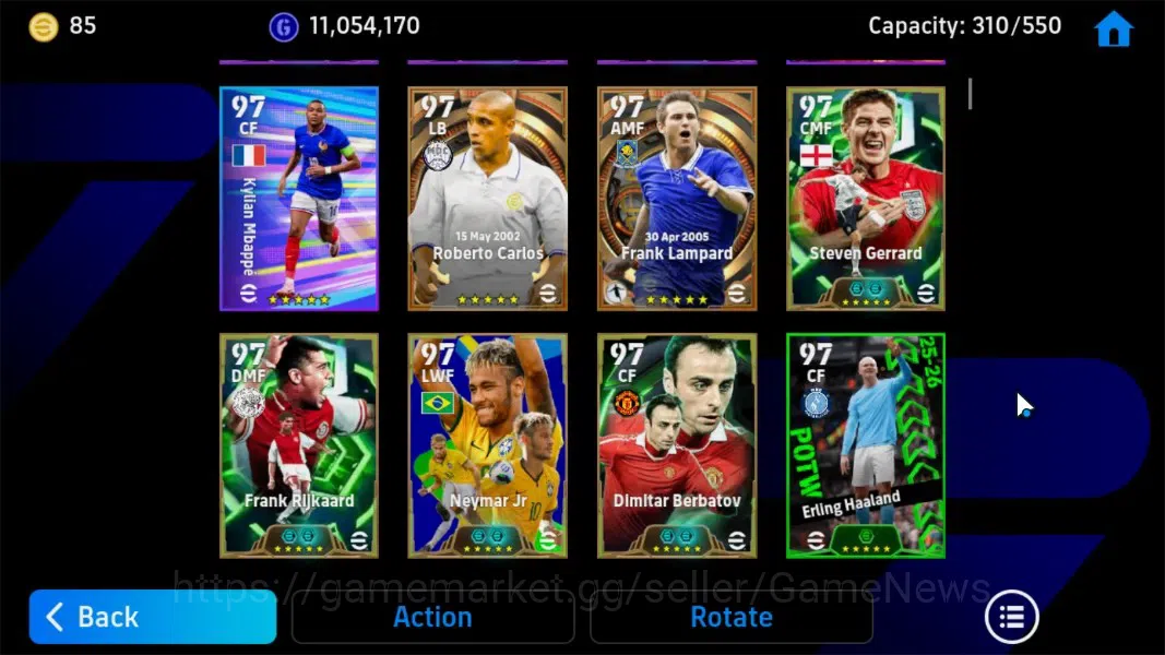 eFootball Accounts Android|3 Big Time Ronaldinho Gaucho,Frank Lampard image 6