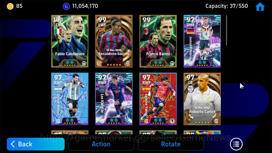 eFootball Accounts Android|3 Big Time Ronaldinho Gaucho,Frank Lampard image 8
