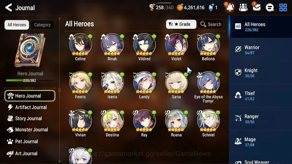 Epic Seven Accounts High-End ASIA Verif|27 ML(BArunka,Harseti,ZIO,LC Belona,Etc)+Ab Fumyr,Setsuka,Estel,Rinak,Etc|AUTO 11