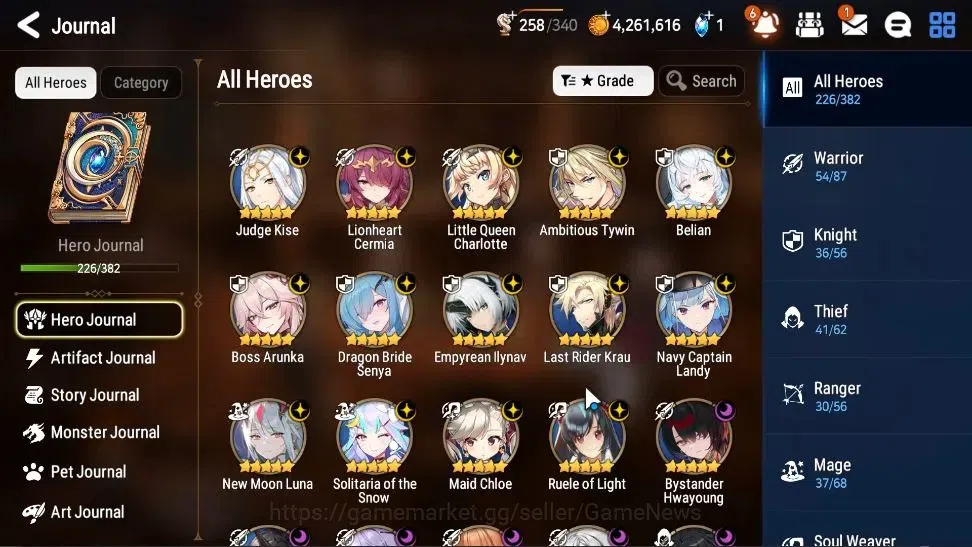 Epic Seven Accounts High-End ASIA Verif|27 ML(BArunka,Harseti,ZIO,LC Belona,Etc)+Ab Fumyr,Setsuka,Estel,Rinak,Etc|AUTO 6
