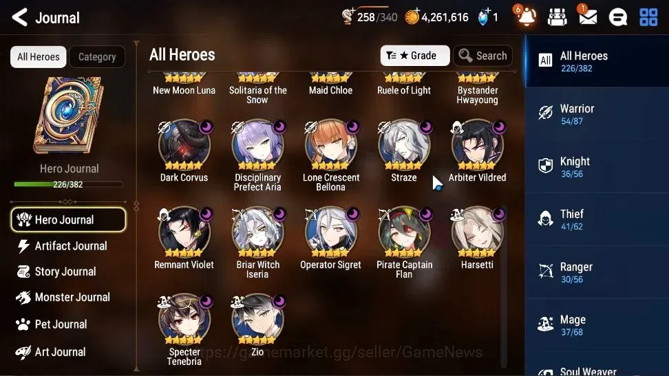 Epic Seven Accounts High-End ASIA Verif|27 ML(BArunka,Harseti,ZIO,LC Belona,Etc)+Ab Fumyr,Setsuka,Estel,Rinak,Etc|AUTO 7