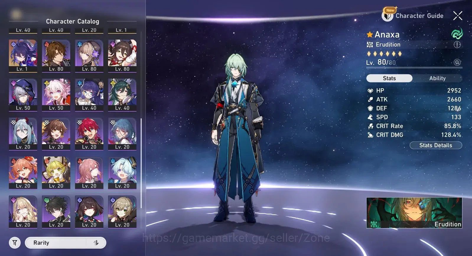 Honkai Star Rail Accounts ASIA|TL70|17lim:Anaxa+sign+prem,YaoGuang+Sign,THer image 2