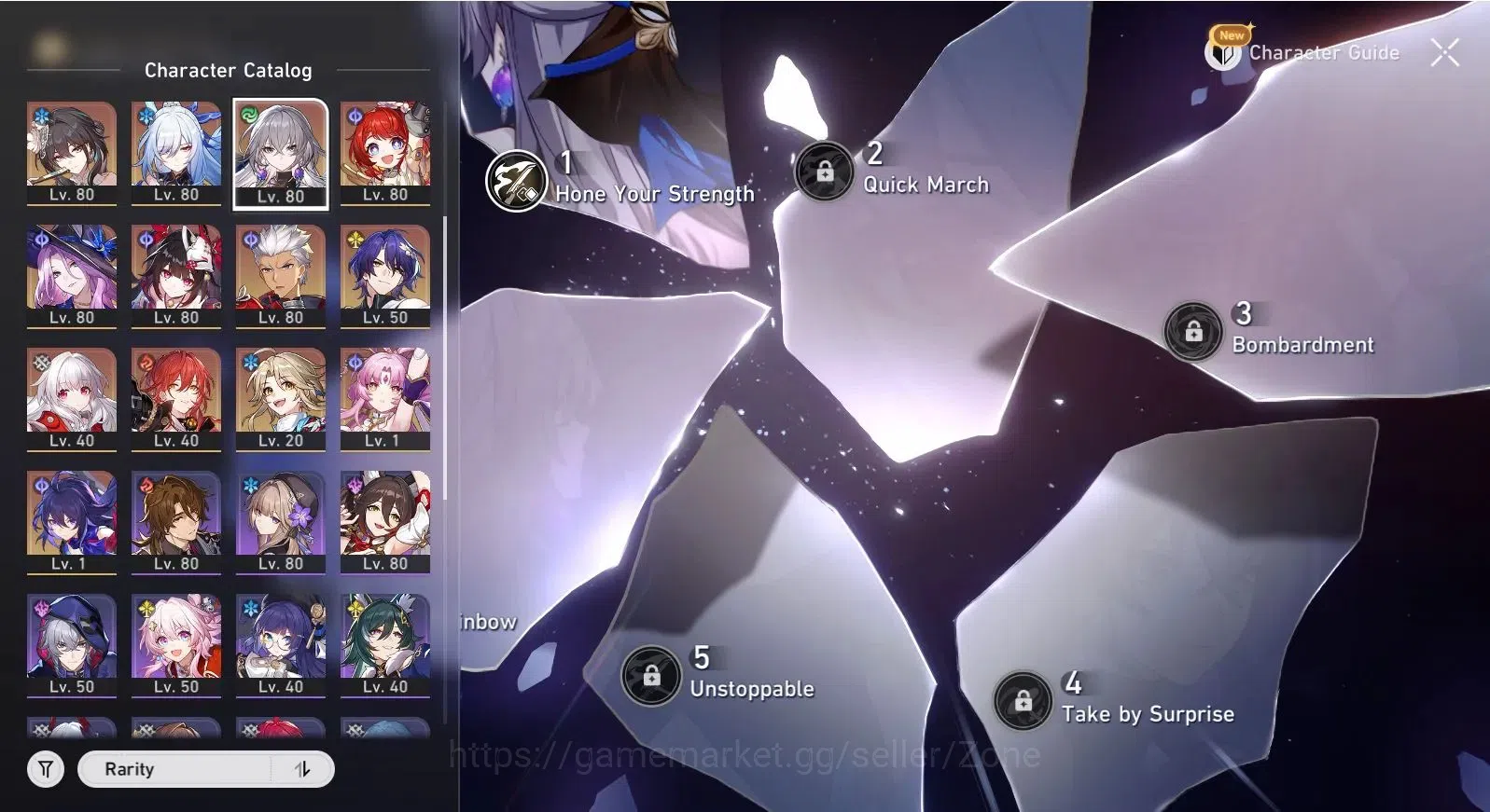 Honkai Star Rail Accounts ASIA|TL70|17lim:Anaxa+sign+prem,YaoGuang+Sign,THer image 5